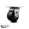 Service Caster Low Profile Glass Filled Nylon 3'' Wheel Top Plate Swivel Caster SCC-04S311316-GFNB - alternate 3